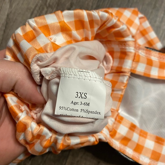 Halloween mini mouse overalls - Picture 2 of 2